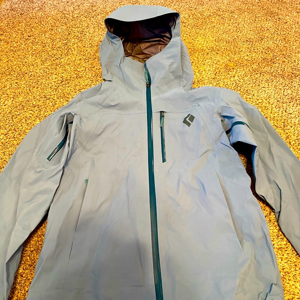 Black Diamond GoreTex ski shell jacket